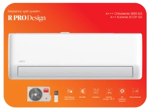 Nástenná klimatizácia VIVAX R–DESIGN PRO ACP-12CH35AERI 3,5 kW