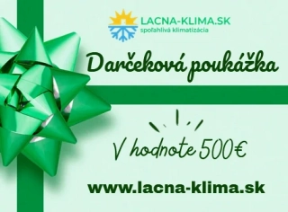 Darčeková poukážka v hodnote 500€